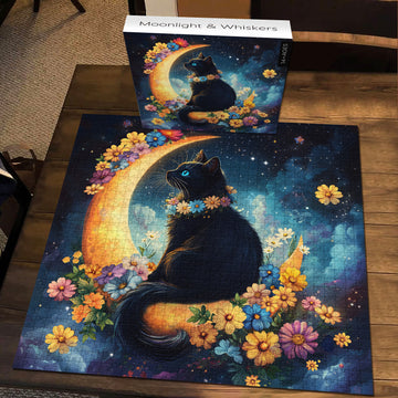 Moonlight & Whiskers puzzle puzzle 1000 pezzi